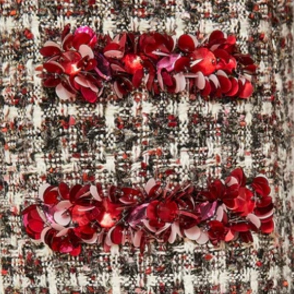 NEW Tuckernuck Winterberry Sequin Tweed Jackie Sheath Dress-Women’s S-Christmas - Picture 5 of 12